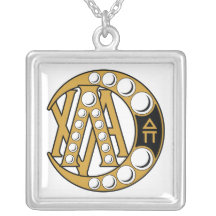 LCA Badge Gold Custom Necklace