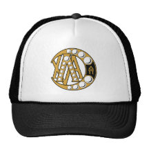 LCA Badge Gold Trucker Hat