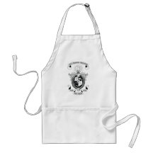 LCA Coat of Arms B+W Aprons