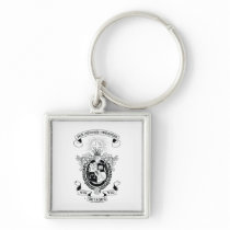LCA Coat of Arms B+W Keychains