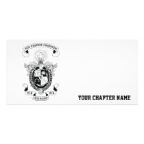 LCA Coat of Arms B+W Customized Photo Card