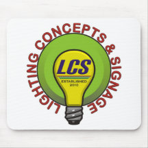 LCS Logo Items Mousepad