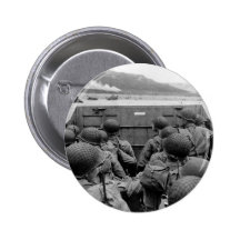 LCVP Landing Craft Approaching Omaha Beach Buttons