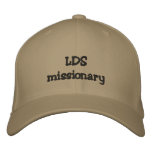 LDS missionary Embroidered Hat