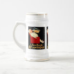 le Bon Bock Atlantique Vintage Beer Label Stein Coffee Mugs