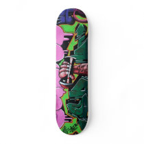 Le bras levé - plateaux de skateboards