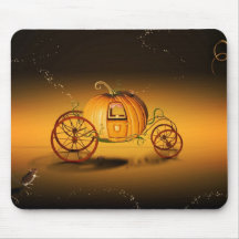 Le carrosse d'Halloween - Tapis De Souris