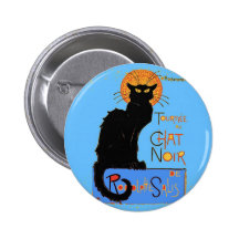 Le Chat Noir Pinback Button