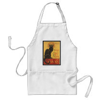 LE CHAT NOIR PRINT APRONS