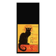 Le Chat Noir Rack Card Design