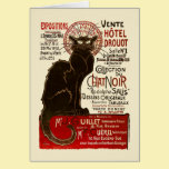 Le Chat Noir, Vente Hôtel Drouot cards