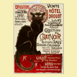 Le Chat Noir, Vente Hôtel Drouot cards