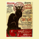 Le Chat Noir, Vente Hôtel Drouot postcards