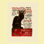 Le Chat Noir, Vente Hôtel Drouot postcards