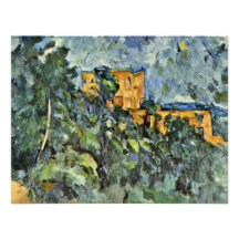 Le Château Noir By Paul Cézanne (Best Quality) Personalized Invitation