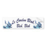 Le Cordon Blah, Blah, Blah Bumper Sticker
