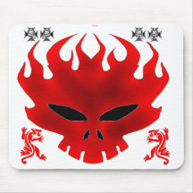 Le diable d'Halloween - Tapis De Souris