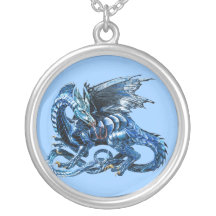 Le dragon bleu - bijouterie personnalisée