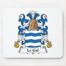 Le Gal Family Crest Mouse Pad