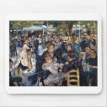 Le Moulin de la Galette by Pierre Auguste Renoir Mousepads