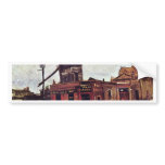 Le Moulin De La Galette By Vincent Van Gogh bumper stickers