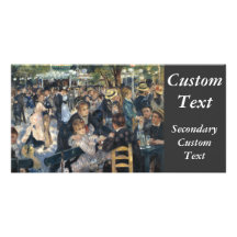 Le Moulin de la Galette Photo Card Template