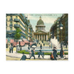 Le Pantheon, Paris France View, 1921 Vintage Postcards