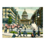 Le Pantheon, Paris France View, 1921 Vintage Postcards