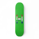 Le Père Numero 1 #1 Dad in French Father's Day skateboards