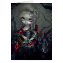 "Le Petit Chaperon Rouge" Greeting Card
