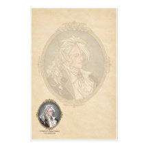 Le Portrait Du Vampire Gothic Stationery