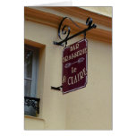 Le St. Claire Card