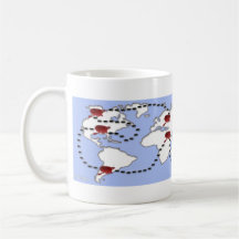 Le Tour de Fangs Caneca