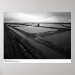 Leaching Ponds, Near El Centro, January 1966 Print