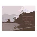 Lead and Guide Me - Psalm 31:3 Postcard