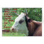 Lead Cow Ain't Happy cards