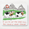 Lead Cow Mousepad