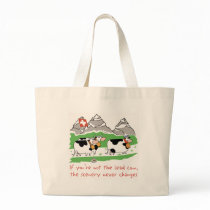 Lead Cow Tote Bag