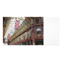 Leadenhall Market London Photo Card Template