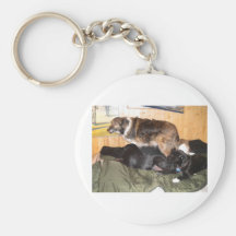 Leader of the pack key chain