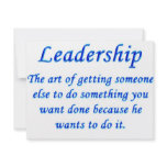 Leadership invitations