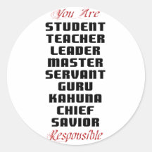 Leadership Sticker