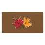 Leaf Art 2 Personalized Photo Card