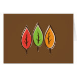 Leaf Art Greeting Card