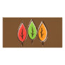 Leaf Art Customized Photo Card