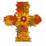 LEAF CROSS PHOTO SCULPTURE photo sculptures