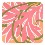 Leaf Curves Special Occasion Sticker