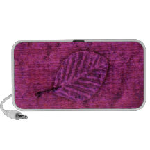 Leaf Fossil Laptop Speakers