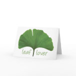 Leaf Lover Tree Hugger cards