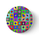 Leaf Mosaic buttons